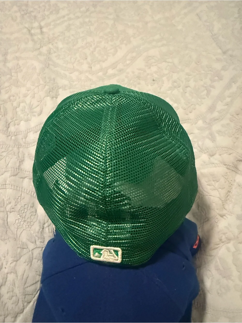 New York Mets Green fitted 7 1/2 Trucker Cap - New Era